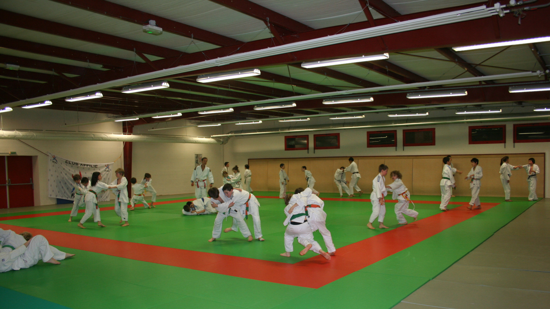 Entraînement US Séné judo des plus de 10 ans