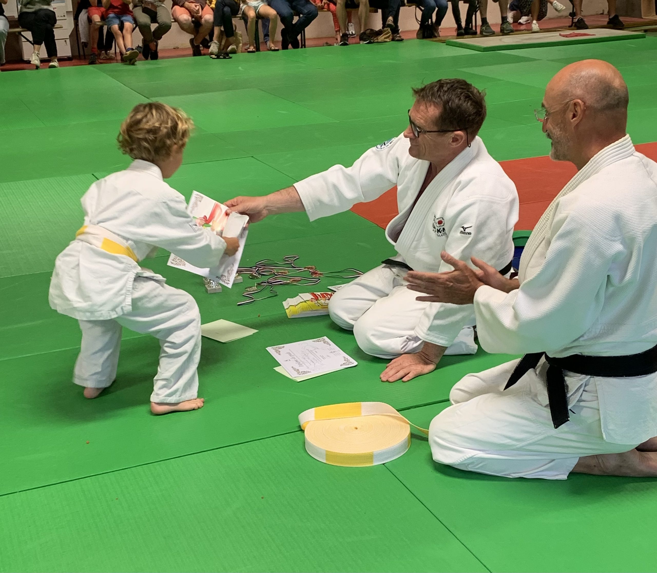 remise des ceintures_US Séné judo