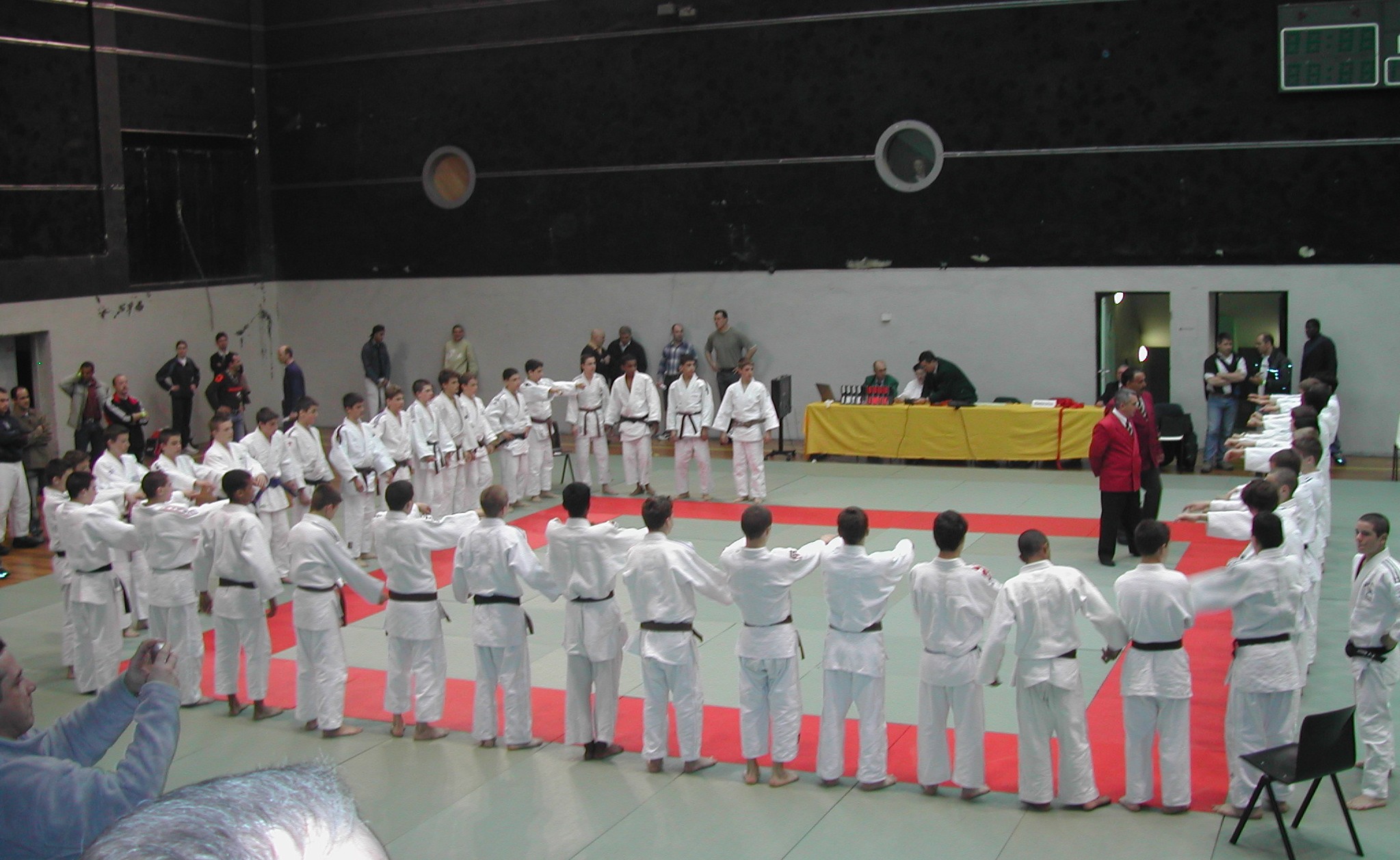 France judo cadets Coubertin 2004